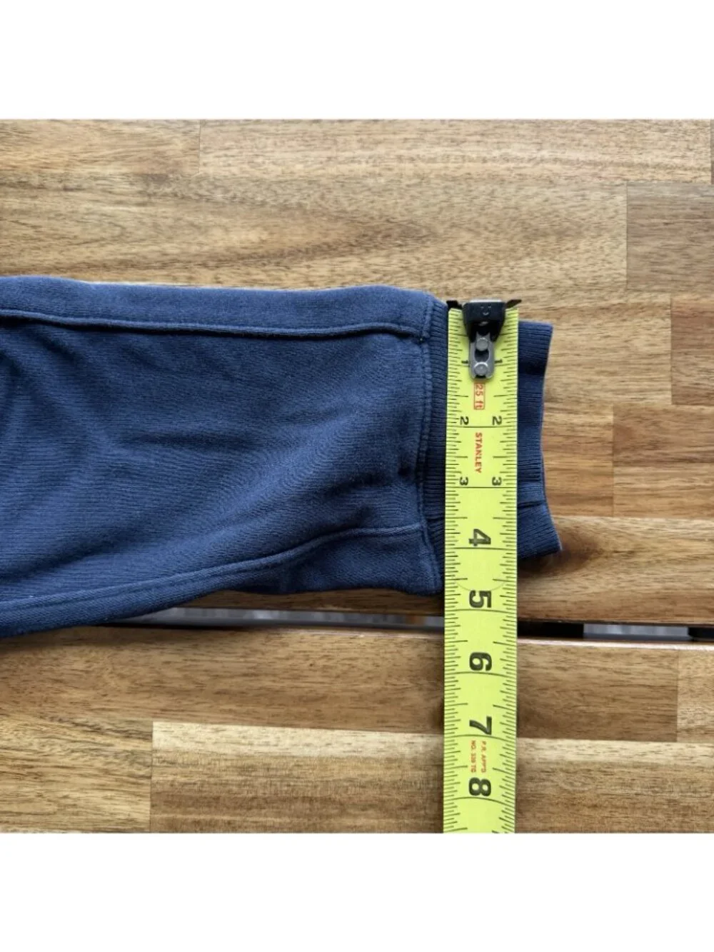 Abercrombie Fitch Sweatpants Men’s Sz M Navy Joggers Fleece Cotton‎ Athleisure